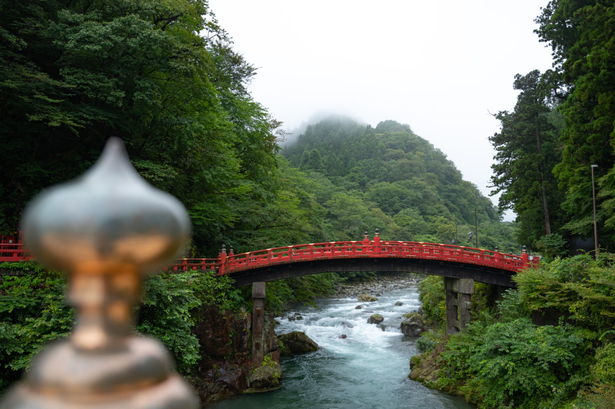神橋　擬宝珠（ぎぼし、ぎぼうしゅ）