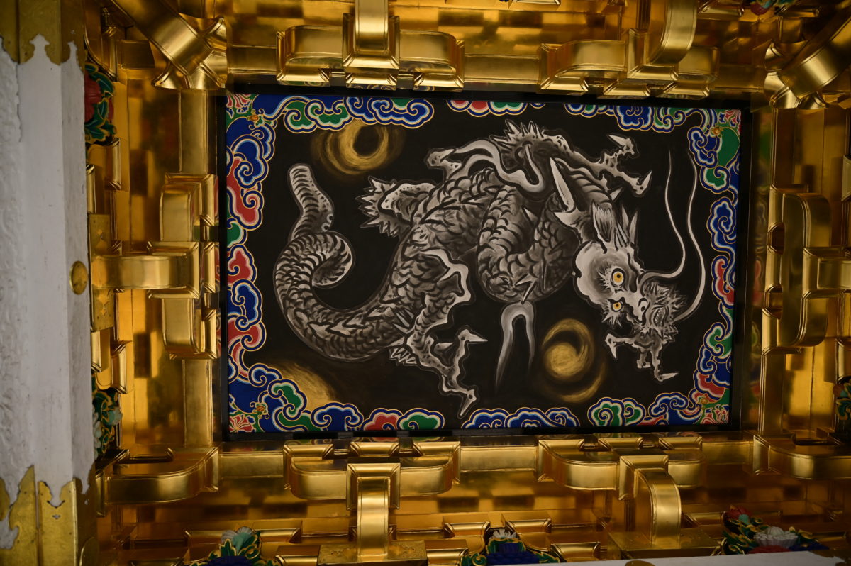 日光東照宮陽明門 天井画
